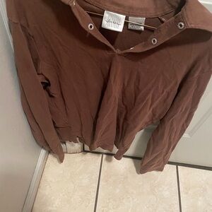 Old Navy Brown Blouse